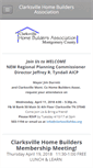 Mobile Screenshot of clarksvillehba.org